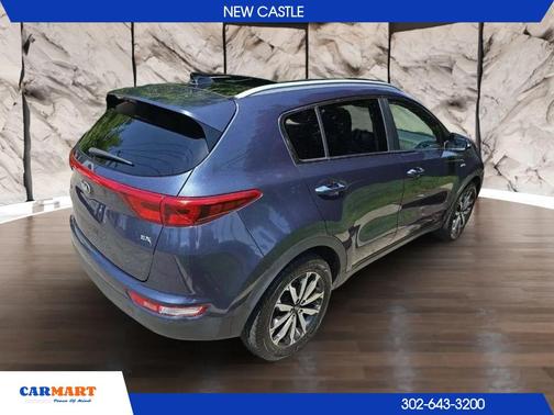 Pacific Blue 2017 Kia Sportage EX