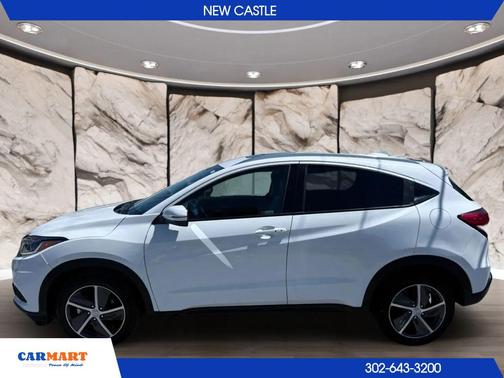 Platinum White Pearl 2022 Honda HR-V EX