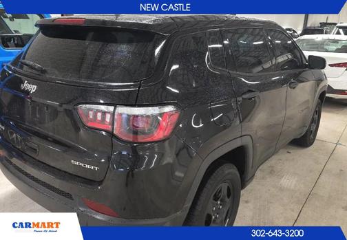 Diamond Black Crystal Pearlcoat 2019 Jeep Compass Sport