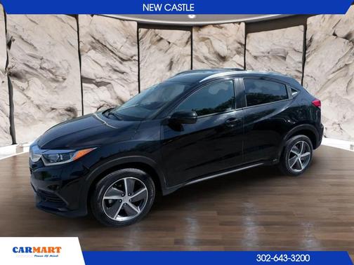 Crystal Black Pearl 2021 Honda HR-V EX