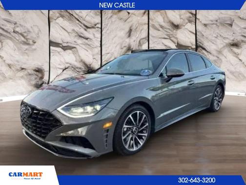 Hampton Gray 2022 Hyundai SONATA SEL Plus