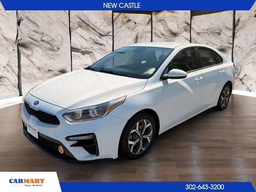 Clear White 2020 Kia Forte LXS