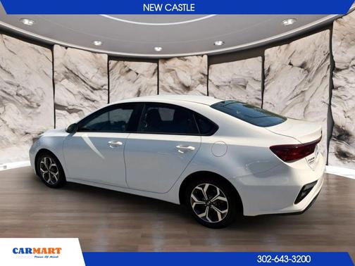 Clear White 2020 Kia Forte LXS