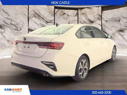 Clear White 2020 Kia Forte LXS