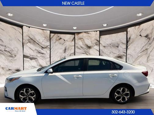 Clear White 2020 Kia Forte LXS