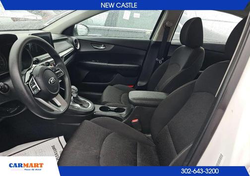 Clear White 2020 Kia Forte LXS