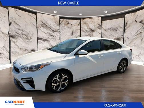 Clear White 2020 Kia Forte LXS
