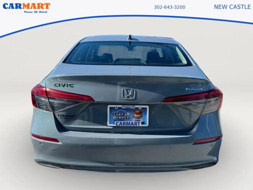 Gray 2022 Honda Civic Touring