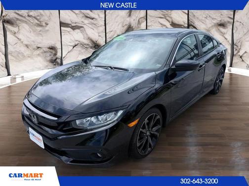 Crystal Black Pearl 2019 Honda Civic Sport