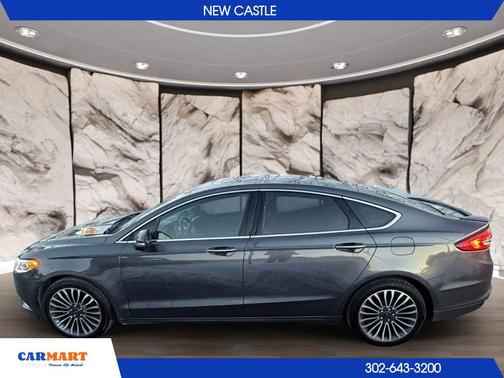 Magnetic 2018 Ford Fusion Titanium
