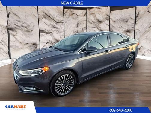 Magnetic 2018 Ford Fusion Titanium