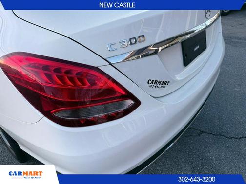 White 2017 Mercedes-Benz C-Class C 300 4MATIC