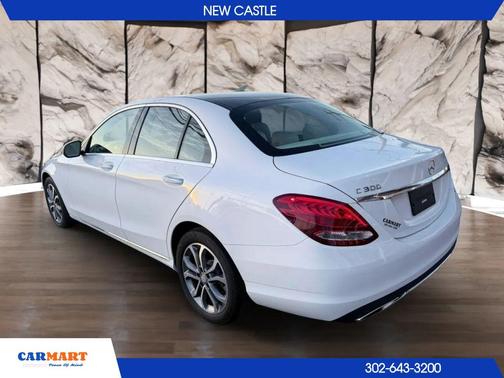 White 2017 Mercedes-Benz C-Class C 300 4MATIC