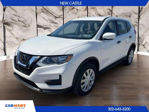 Glacier White 2018 Nissan Rogue S