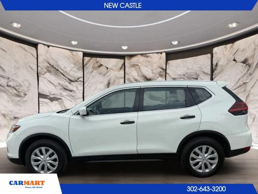 Glacier White 2018 Nissan Rogue S