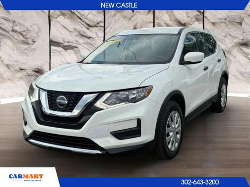 Glacier White 2018 Nissan Rogue S