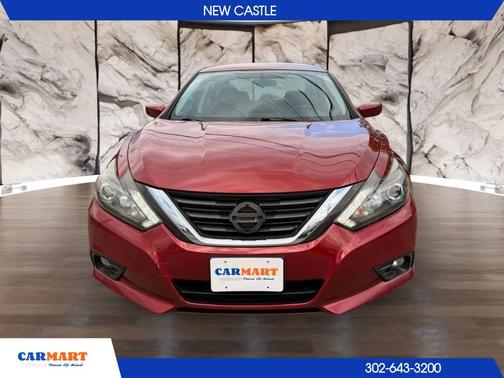 Red 2017 Nissan Altima 2.5 SR