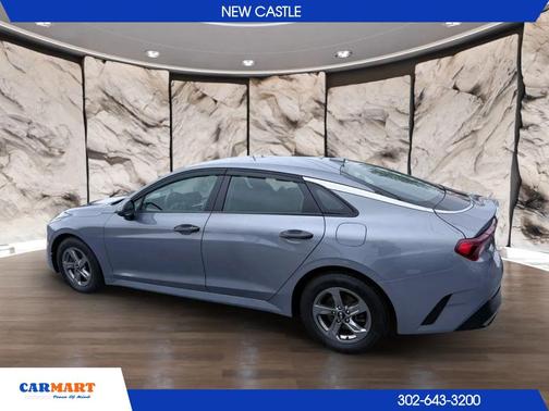 Gravity Gray 2021 Kia K5 LXS