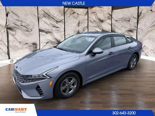 Gravity Gray 2021 Kia K5 LXS