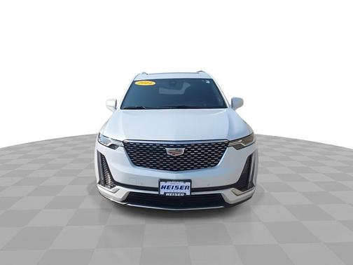 Crystal White Tricoat 2024 Cadillac XT6 Premium Luxury AWD
