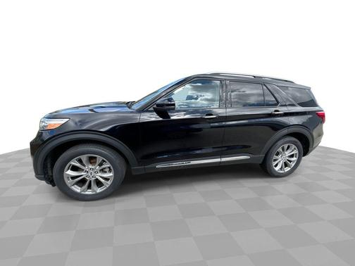 AGATE BLACK METALLIC 2023 Ford Explorer Limited