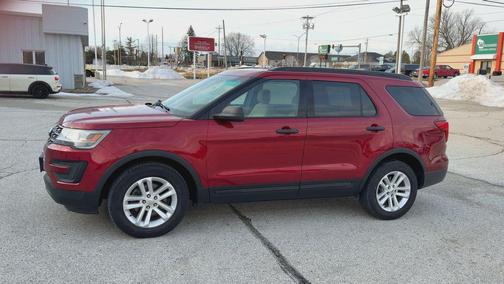 RUBY RED METALLIC TINTED CC 2017 Ford Explorer Base