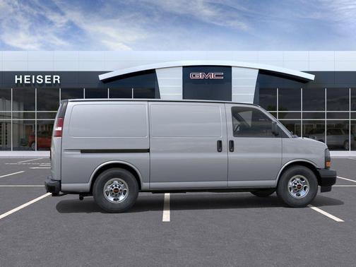 Quicksilver Metallic 2026 GMC Savana 3500 3500 Regular Wheelbase, Work Van, RWD