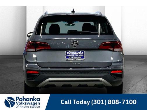 Platinum Gray Metallic 2024 Volkswagen Taos 1.5T S