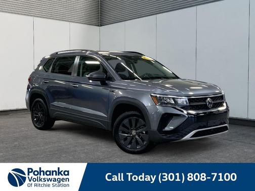 Platinum Gray Metallic 2024 Volkswagen Taos 1.5T S