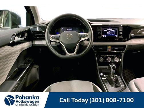 Platinum Gray Metallic 2024 Volkswagen Taos 1.5T S