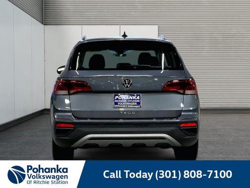 Platinum Gray Metallic 2024 Volkswagen Taos 1.5T S
