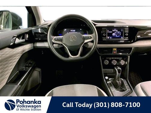 Platinum Gray Metallic 2024 Volkswagen Taos 1.5T S
