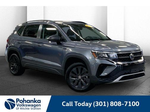 Platinum Gray Metallic 2024 Volkswagen Taos 1.5T S