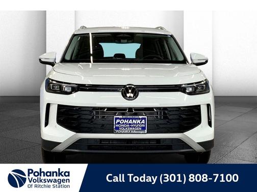Pure White 2026 Volkswagen Tiguan 2.0T S