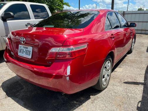 Red 2007 Toyota Camry LE