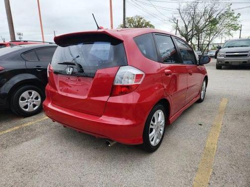 Red 2009 Honda Fit Sport