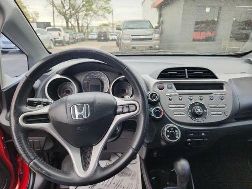 Red 2009 Honda Fit Sport