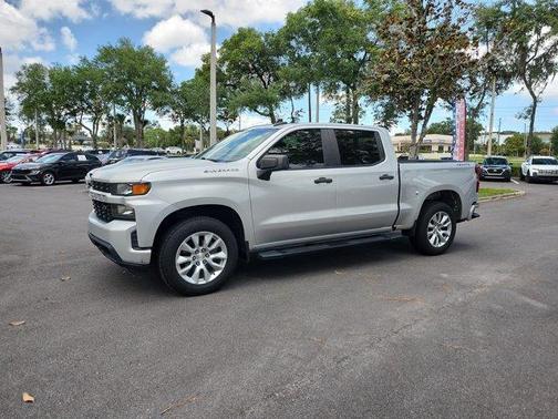 Silver Ice Metallic 2020 Chevrolet Silverado 1500 Custom
