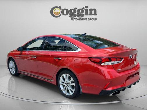 Scarlet Red 2019 Hyundai SONATA Limited 2.0T