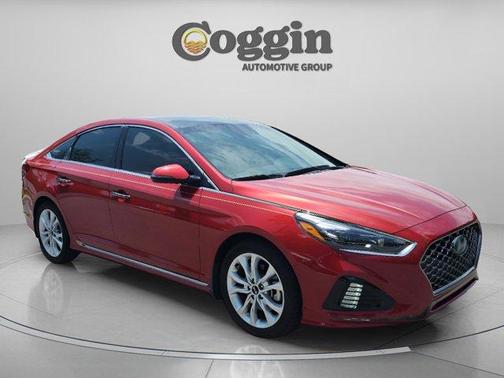 Scarlet Red 2019 Hyundai SONATA Limited 2.0T