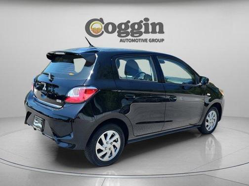 Jet Black Metallic 2024 Mitsubishi Mirage ES