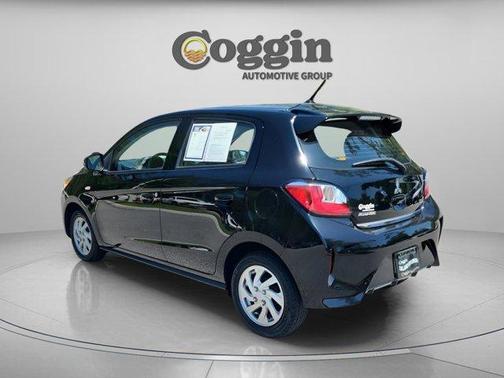 Jet Black Metallic 2024 Mitsubishi Mirage ES