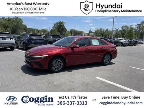 2025 Hyundai ELANTRA HEV Blue