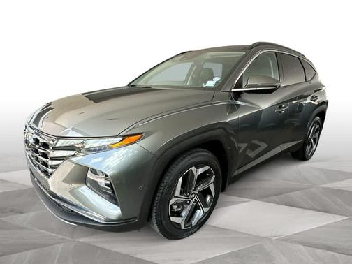 Gray 2023 Hyundai TUCSON Limited