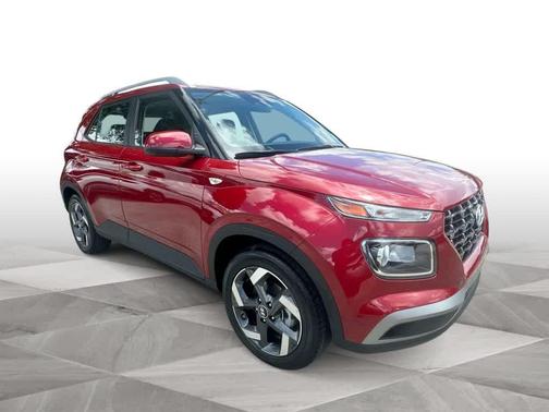 Red 2025 Hyundai VENUE SEL