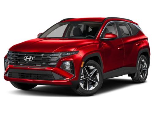 Red 2025 Hyundai TUCSON SEL
