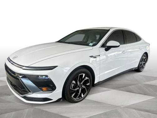 White 2024 Hyundai SONATA SEL