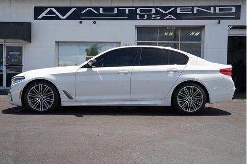 Alpine White 2020 BMW M550 i Xdrive