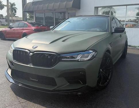 Donington Gray Metallic 2020 BMW M5 Competition
