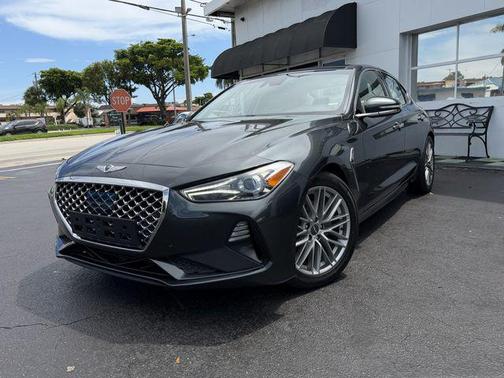 Black Forest Green 2021 Genesis G70 2.0T RWD